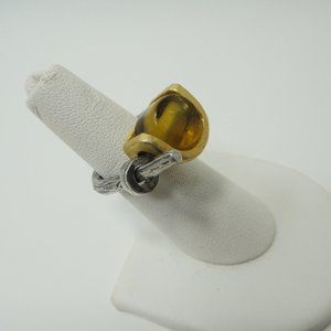 Anne Marie Chagnon Modernist Ring Adjustable Size 5-6